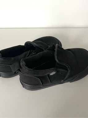 Vans Toddler Black Slip-On Sneakers